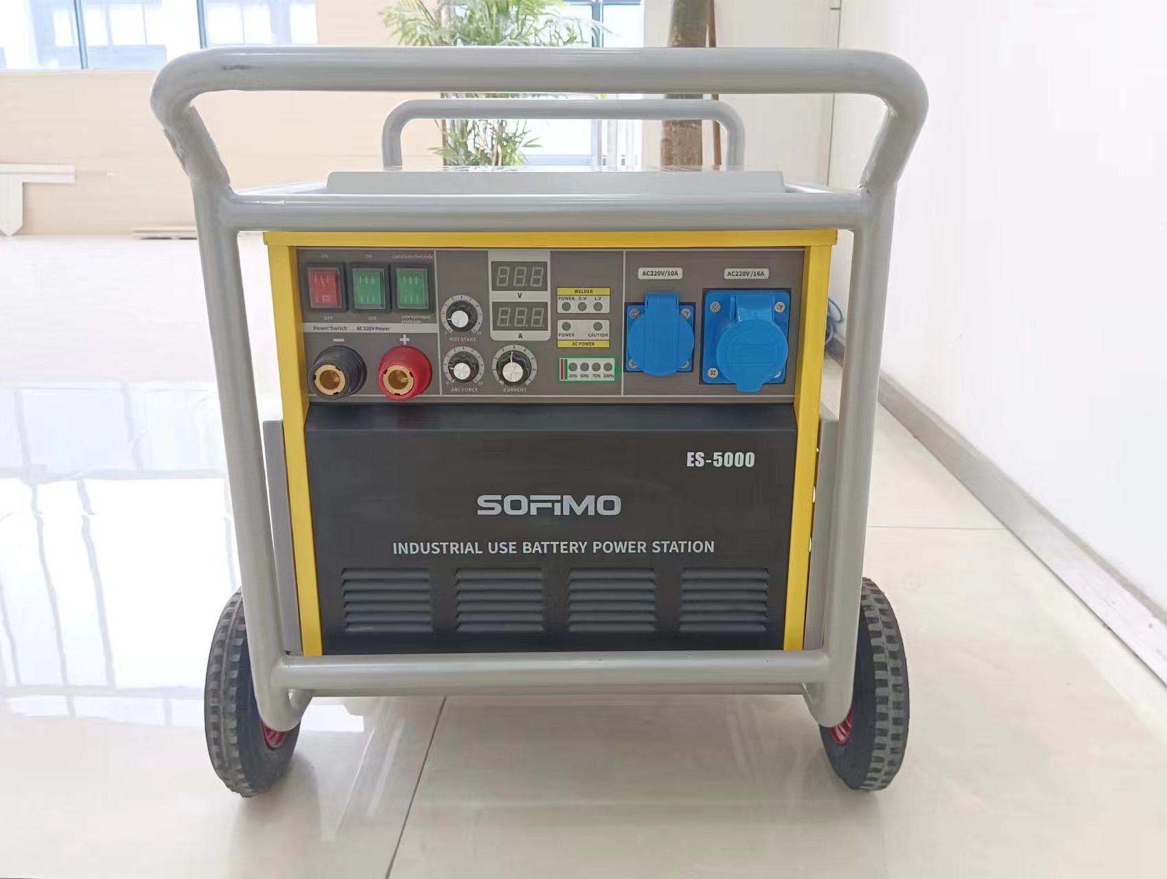 Excellent Stable Out Electricity Energy Generator Energy Storage Portable Industrial Power Station integrated welding function