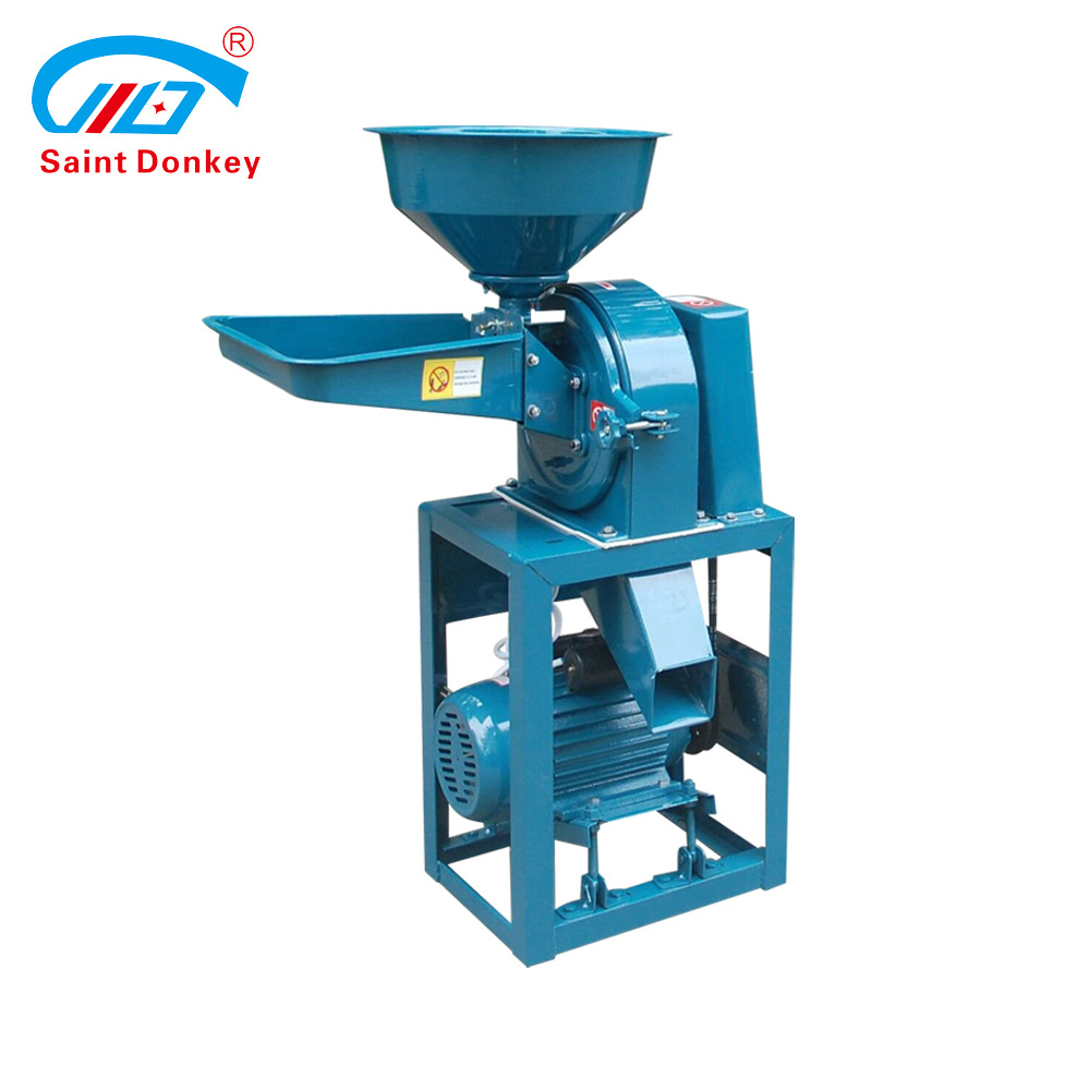 powder crusher pulverizer grinder machine corn maize grains processing animal feed making machinery in stock