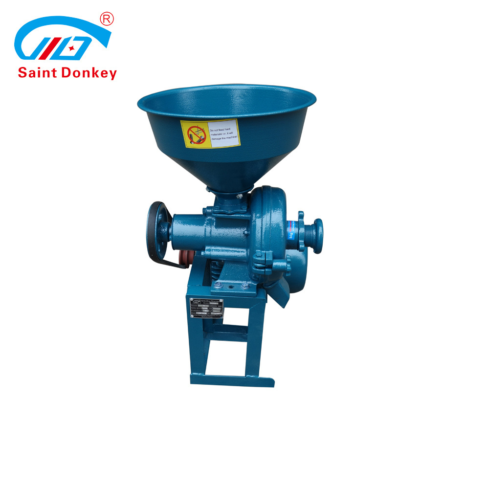 Portable corn grinder machine/dry corn pulverizer/fine corn powder grinding machine