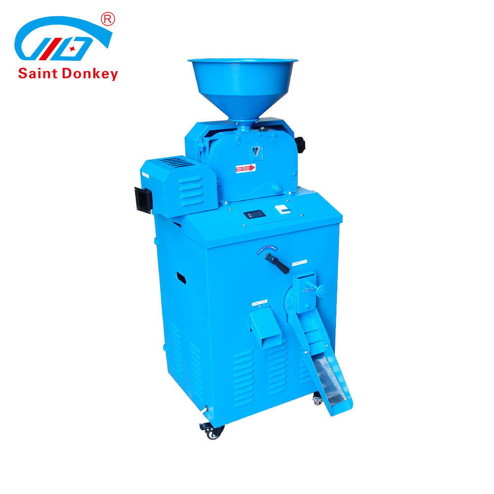 High output rubber roller paddy husker rice huller machine rice whitener machine