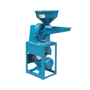 Small dry grain crusher electric flour feed mill corn grinder