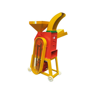 Grass Shredding Machine Feed Processing straw chopper Tub Grinder Straw Cutting Grass Animal Feed Chaff Cutter Crusher Machine