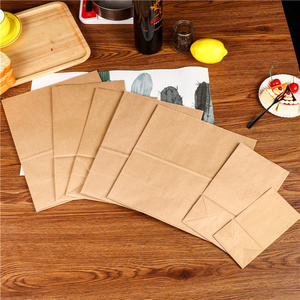 Factory Supplier BBQ Coal Barbeque Charcoal Briquettes Packaging Kraft Paper Bags for Sale