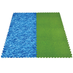 Ocean Grass Printed Non-Slip EVA Foam Jigsaw Puzzle and Tatami Mat for Taekwondo Puzzle Mats