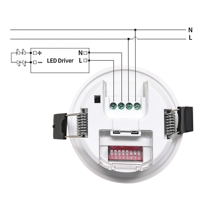 Tuya Wifi Smart Human Presence Detector 5.8ghz Millimeter Wave Radar Sensor Human Presence Sensor