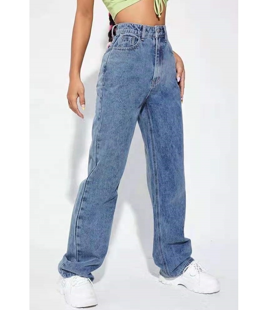 2024 High Waisted Jeans Womens Wide Leg Pants Baggy Jeans Women