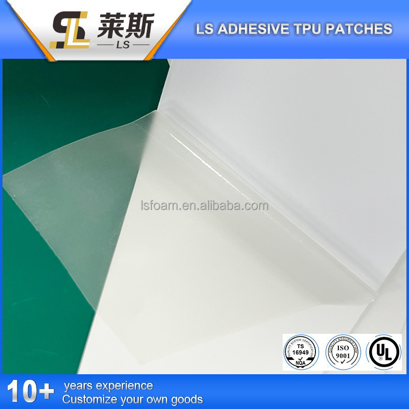 Clear Heavy Duty Adhesive TPU Repair Patch for Inflatable Pool Bounce House Raincoat Umbrella Swimming Ring