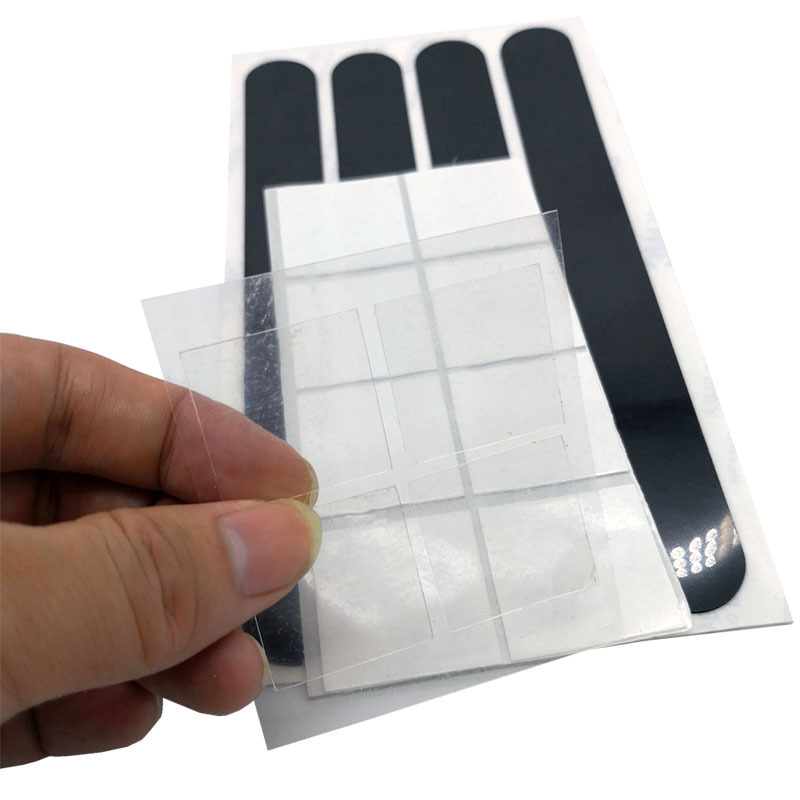 Custom Pre Cut Clear Single Double Sided Self Adhesive Mounting Tape Sheet Pad