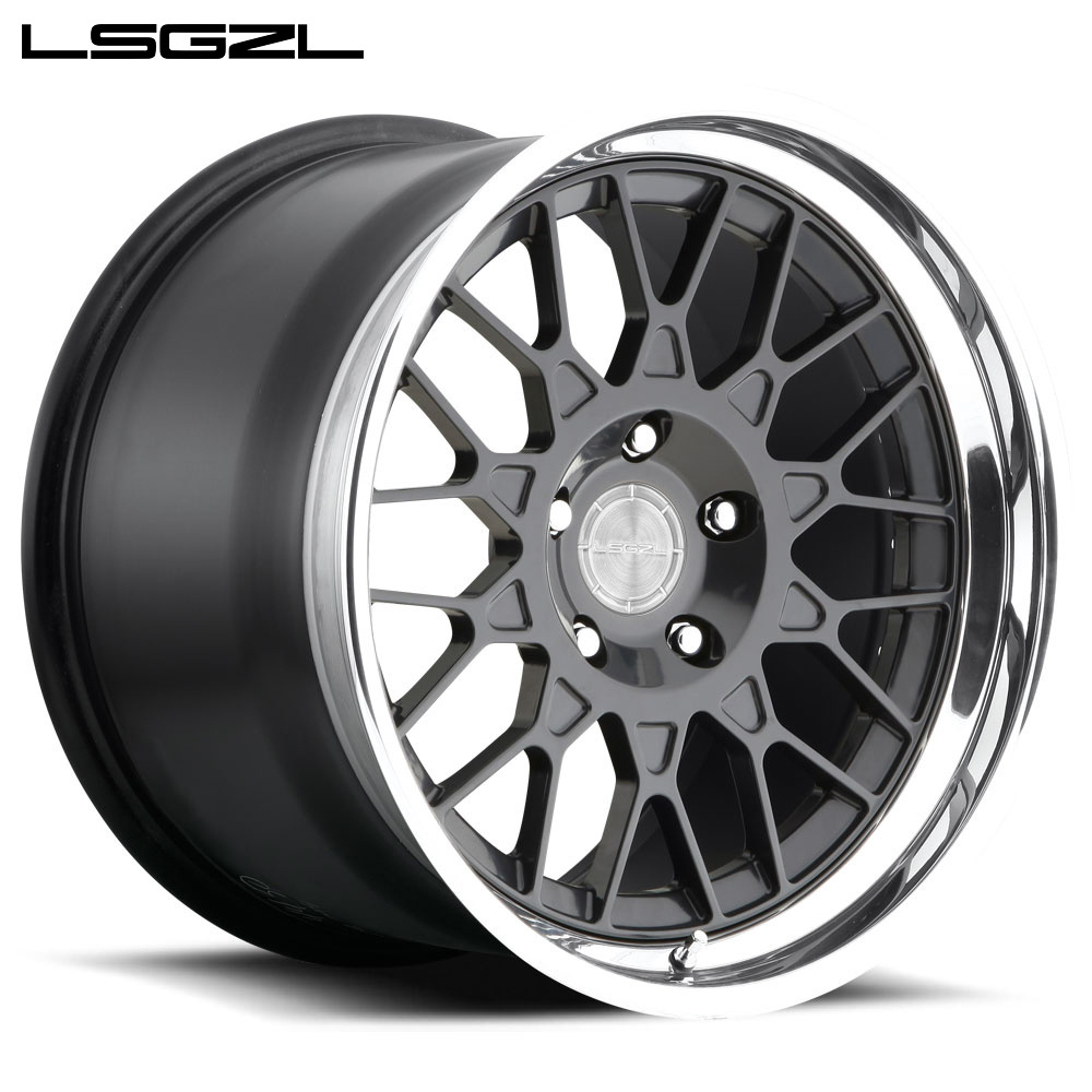 LSGZL Customized 1 Piece 2 Piece Super Deep Concave 17/18/19/20/21/22/24/26 5*112 5*114.3 Forged Alloy Wheel Car Rim