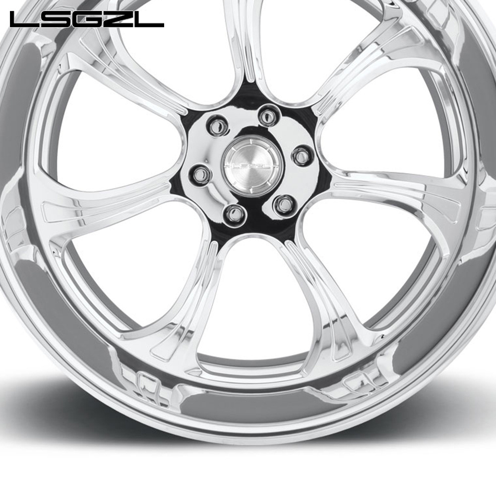 15-26 inch custom forged Chrome whells convace deep dish disk lip 5x112 5x114.3 6x139.7 for passenger car alloy wheel rims