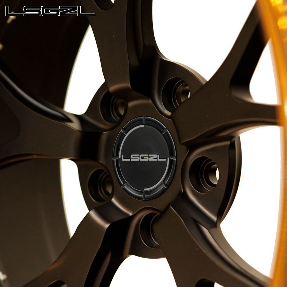 3 Piece Forged wheel Gold Color 5 Hole Deep Concave wheel Rim 19'' 20'' 21'' 22'' 23'' 20 26 Inch wheel For Passenger Cars