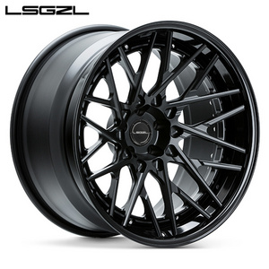 LSGZL OEM Wheel 19x8.5 19x9.5 5x112 5X114.3  5x120 Rims car rims alloy wheel tires and accessories for BMW Cars