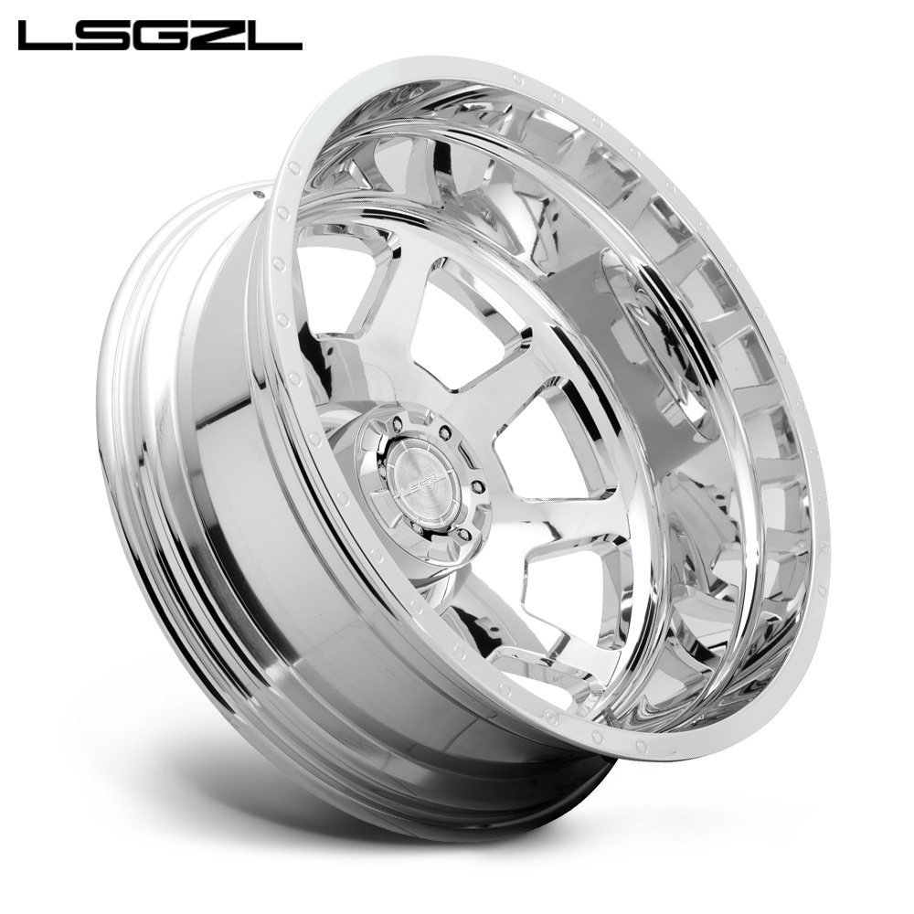 LSGZL 2022 new design passenger car wheel 16-24 inch 5x112 5x114 3 5x120 20 inch alloy wheels 22 inch rim forged rims