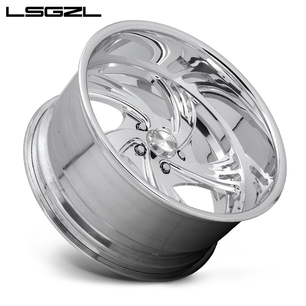 custom 17 18 20 22 24 26 inch forged alloy deep concave dish wheels for impala C10 jeep cherokee 6x139.7 Chrome truck wheel rim