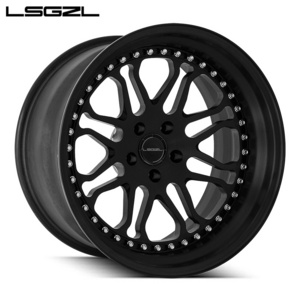 LSGZL 2-pieces Forged alloy wheels rims 16" 17" 18" 19" 20" 21" 22" 23" 24" Inch 5x130 5x112 r24 r19