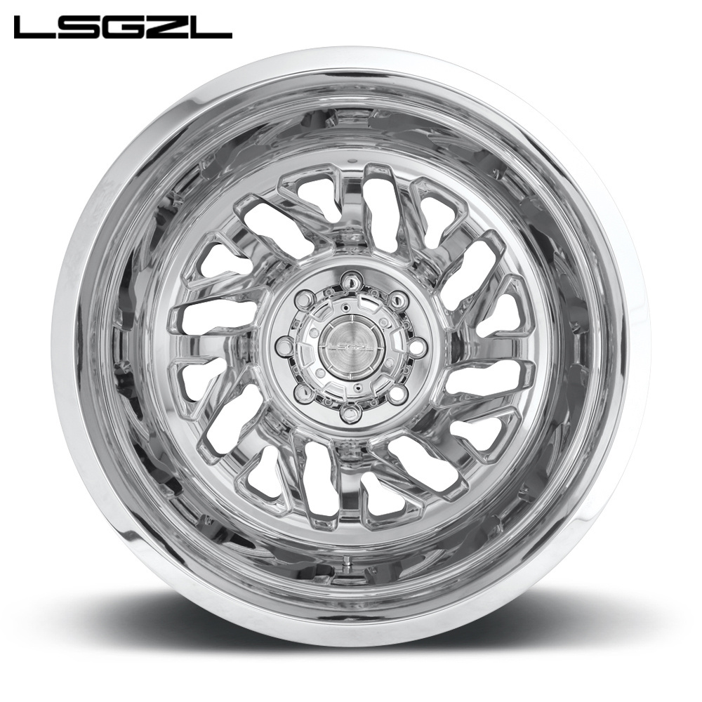 LSGZL high-performance 16 17 18 19 20 21 22 23 24 inch 4 lugs 5 lugs five spokes passenger car wheels alloy wheels rims