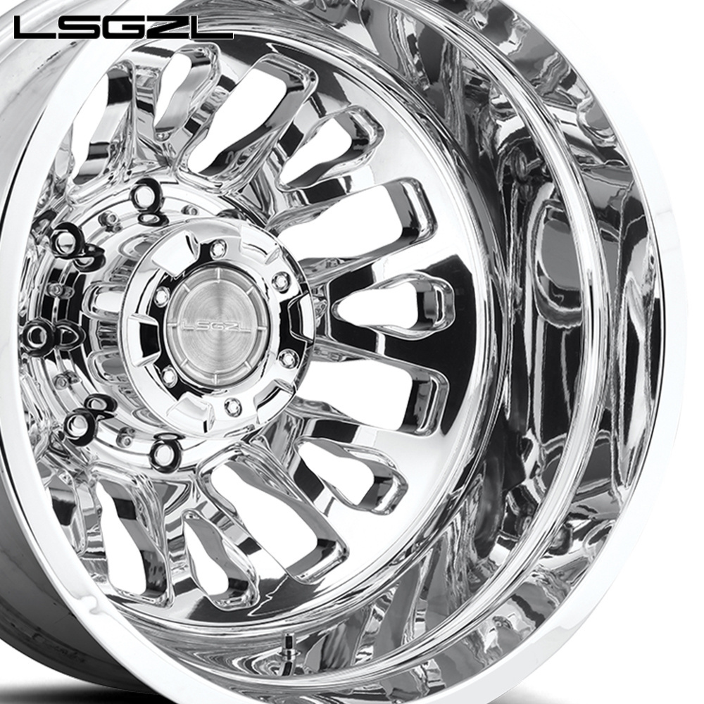 LSGZL Customized 5x139.7mm 6x139.7mm Pcd 20/22 Inch Deep Dish Offroad Alloy Car Wheels Rim Steel Aluminum Alloy Car Wheel