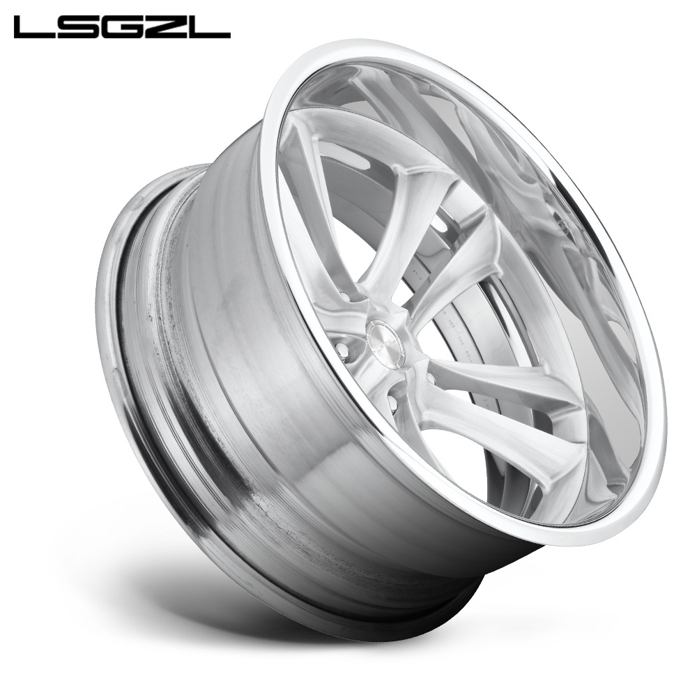 LSGZL Forged Car Alloy Wheels 16-24 Inch White  Wheel Rims Audi Black Silver Item 17 inch