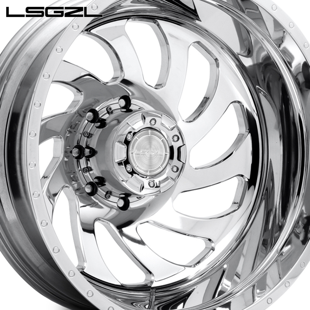 LSGZL 2022 new design passenger car wheel 16-24 inch 5x112 5x114 3 5x120 20 inch alloy wheels 22 inch rim forged rims