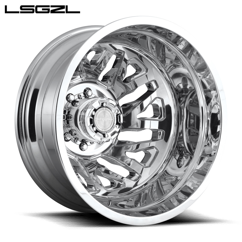 LSGZL high-performance 16 17 18 19 20 21 22 23 24 inch 4 lugs 5 lugs five spokes passenger car wheels alloy wheels rims