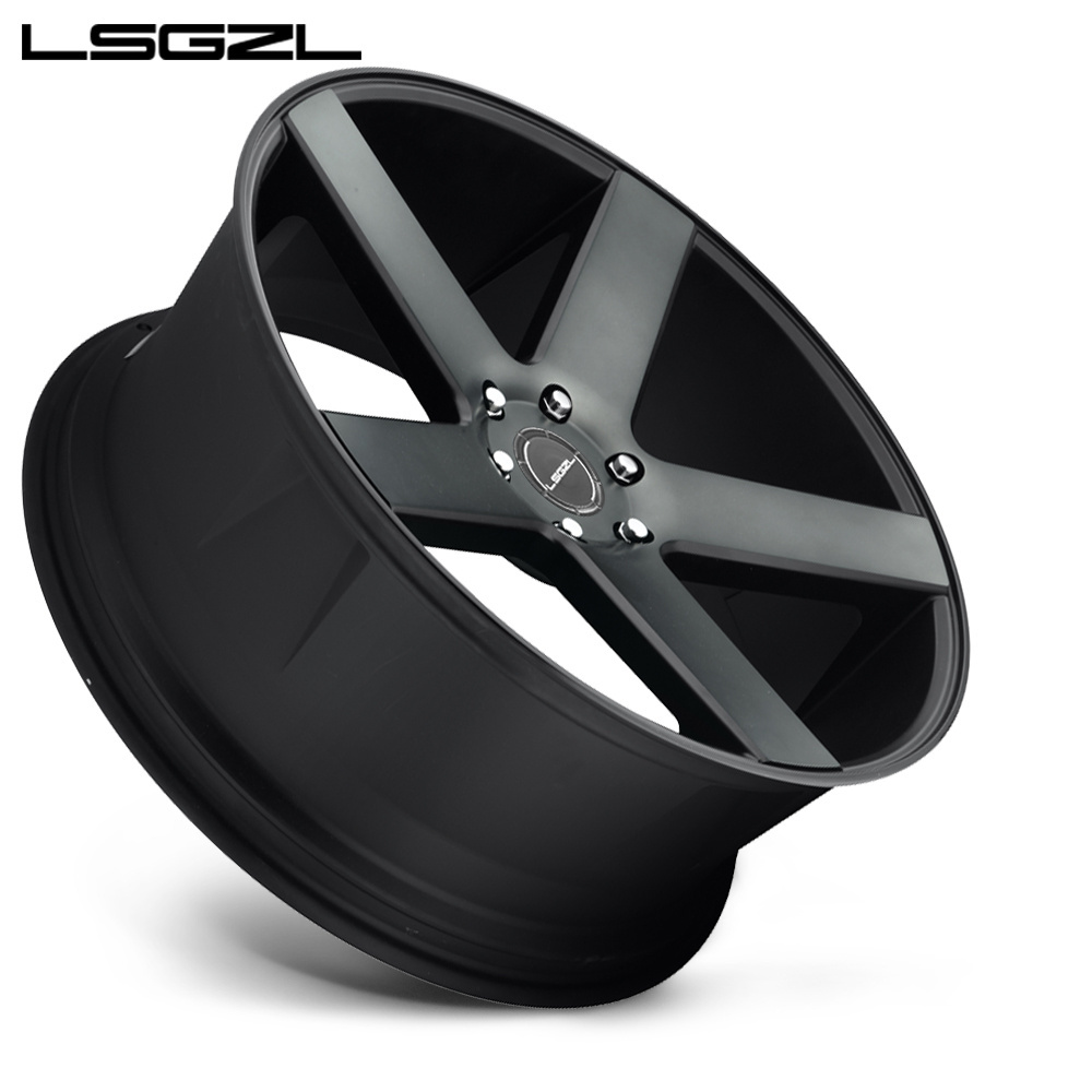 LSGZL forged aluminum alloy wheels Black silver 18 19 20 21 22 23 24 inch alloy wheels  alloy wheel rims