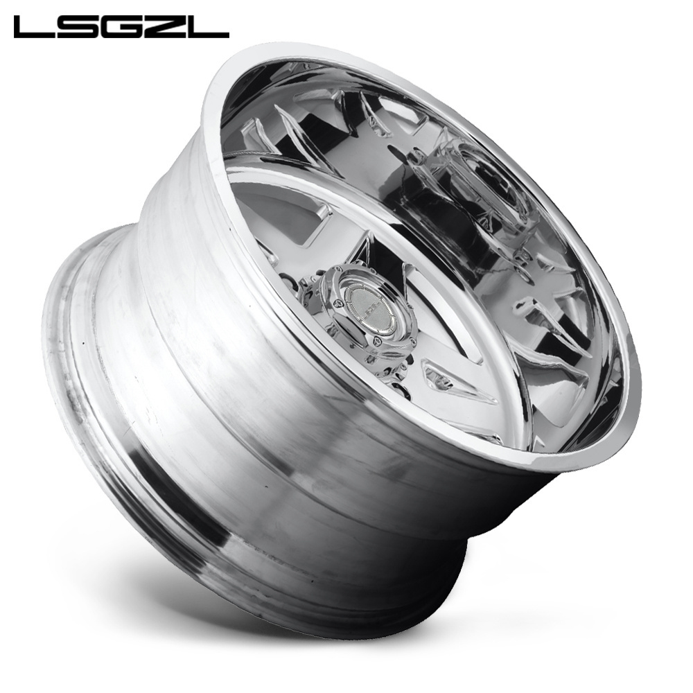 LSGZL 16/17/18/19/20/21/22/23/24 inch chrome star sport car wheels 5 holes auto casting custom deep dish aluminum alloy rim