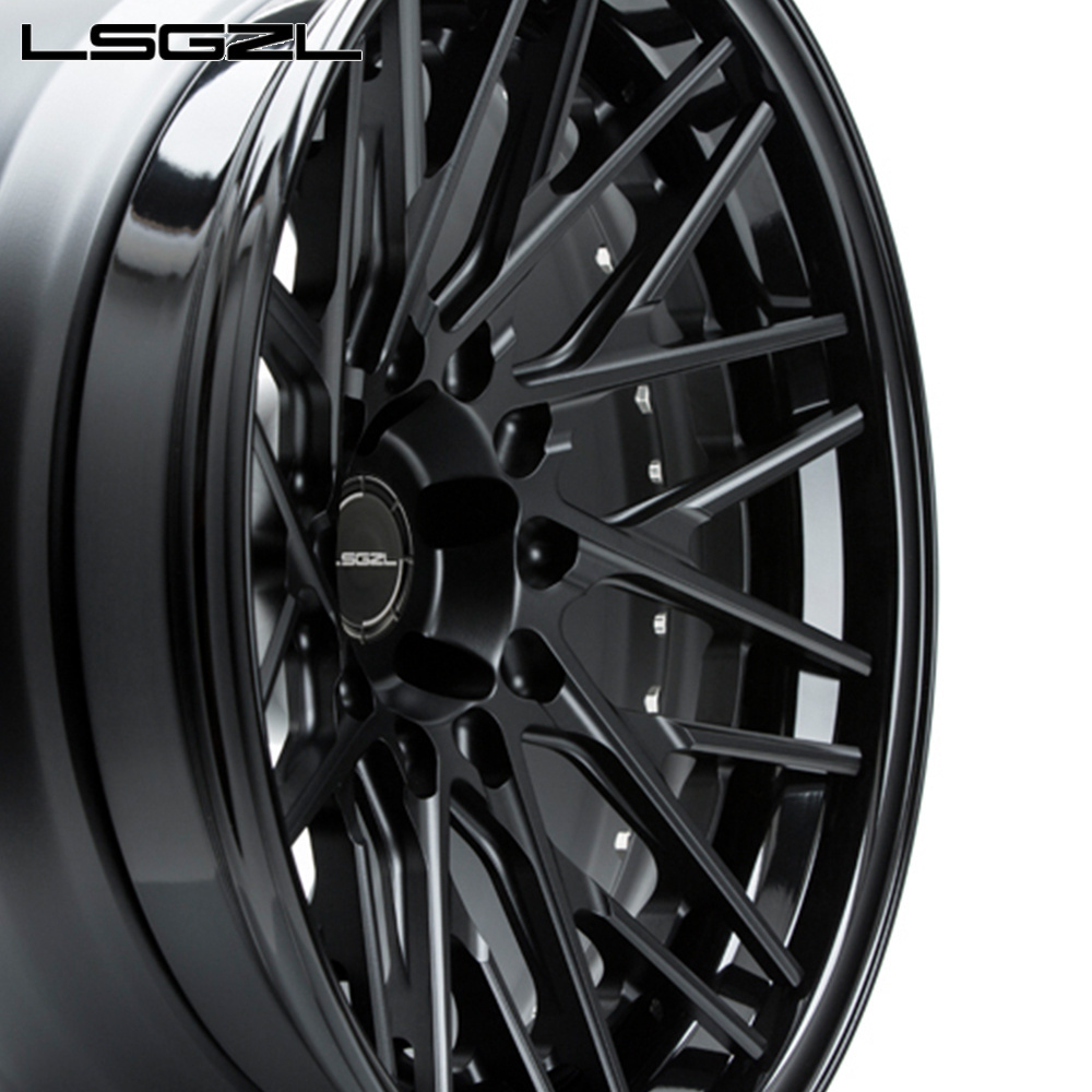 LSGZL OEM Wheel 19x8.5 19x9.5 5x112 5X114.3  5x120 Rims car rims alloy wheel tires and accessories for BMW Cars