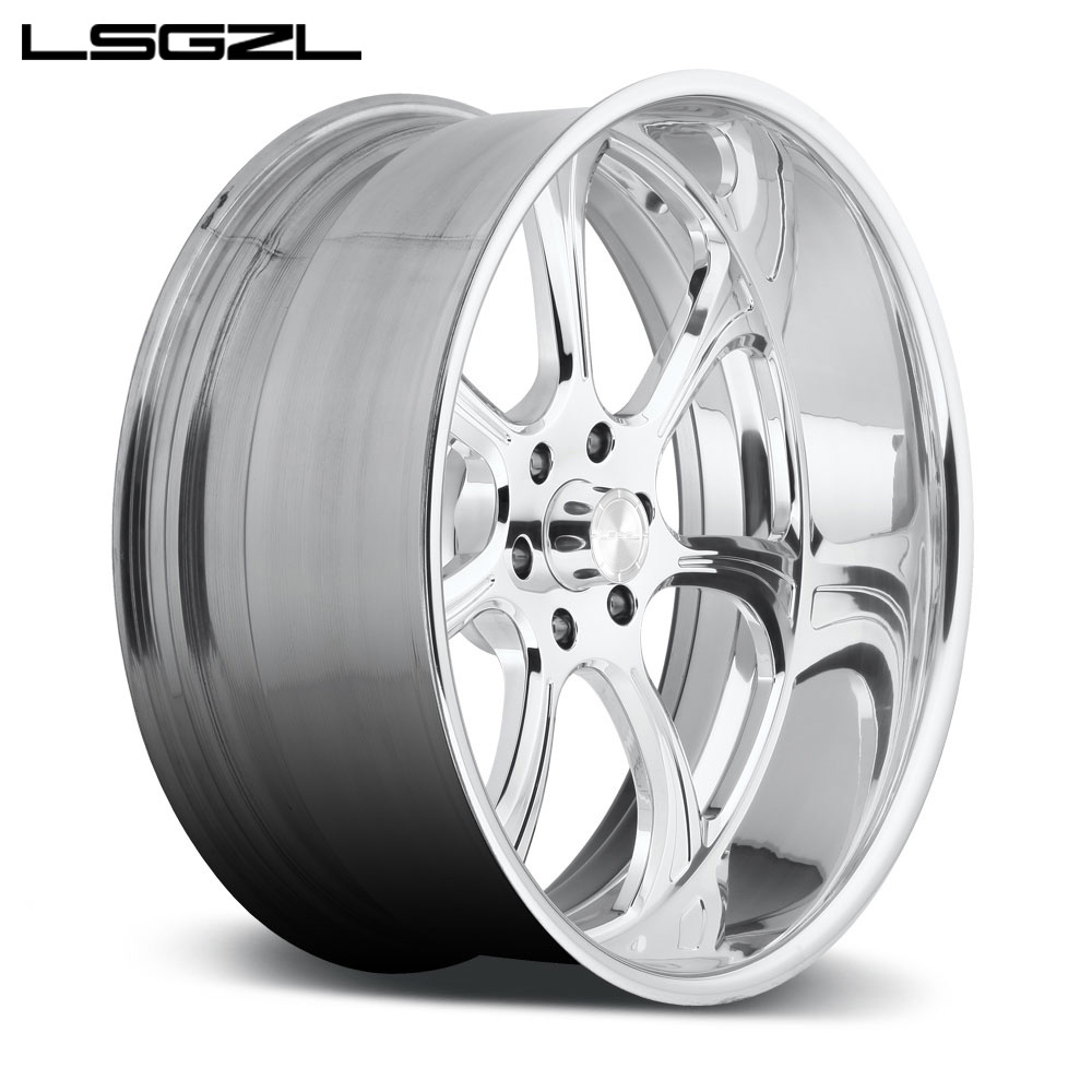 15-26 inch custom forged Chrome whells convace deep dish disk lip 5x112 5x114.3 6x139.7 for passenger car alloy wheel rims