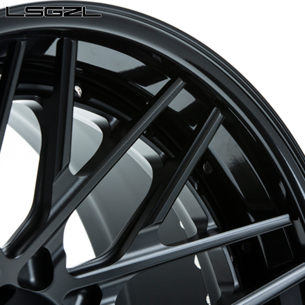 LSGZL OEM Wheel 19x8.5 19x9.5 5x112 5X114.3  5x120 Rims car rims alloy wheel tires and accessories for BMW Cars