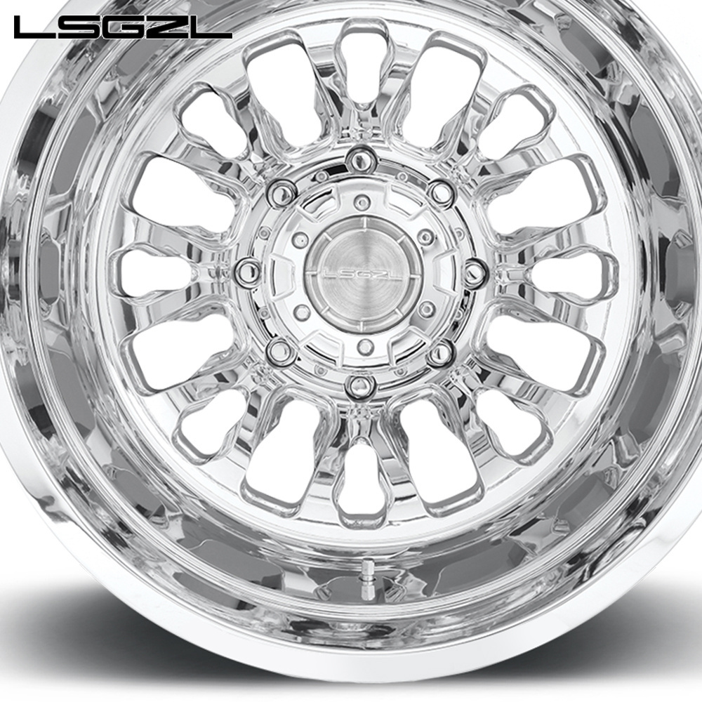 LSGZL Customized 5x139.7mm 6x139.7mm Pcd 20/22 Inch Deep Dish Offroad Alloy Car Wheels Rim Steel Aluminum Alloy Car Wheel