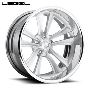 LSGZL Forged Car Alloy Wheels 16-24 Inch White  Wheel Rims Audi Black Silver Item 17 inch