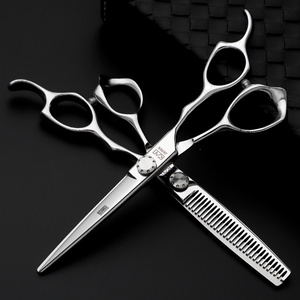 2024 6 Inch Thinning Hairdressing Designer Shear Custom Hair Cutting Barber Salon Scissors For Hair Styling