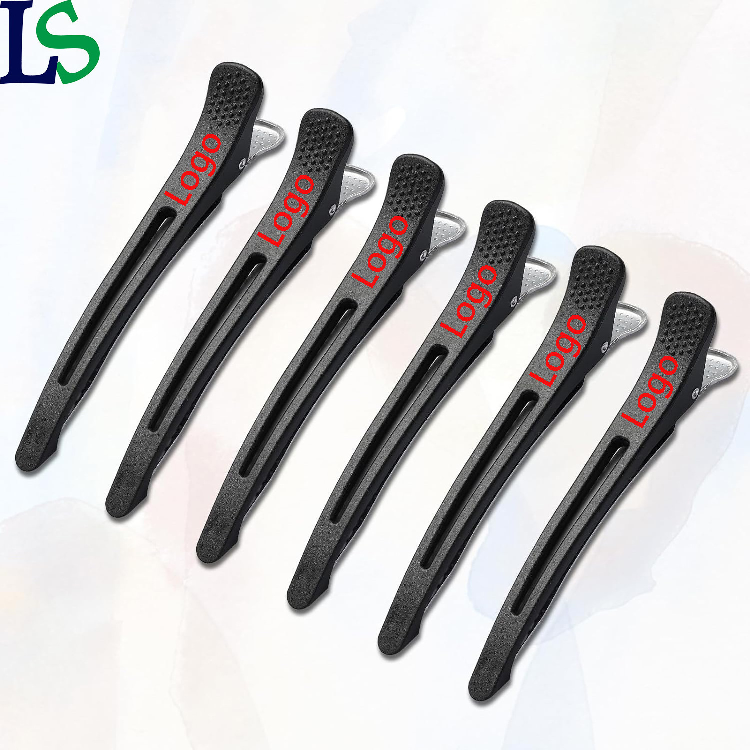 Wholesale Heatproof Beauty Salon Barbershop Hairdressing Salon Duckbill Hair Clips for Section