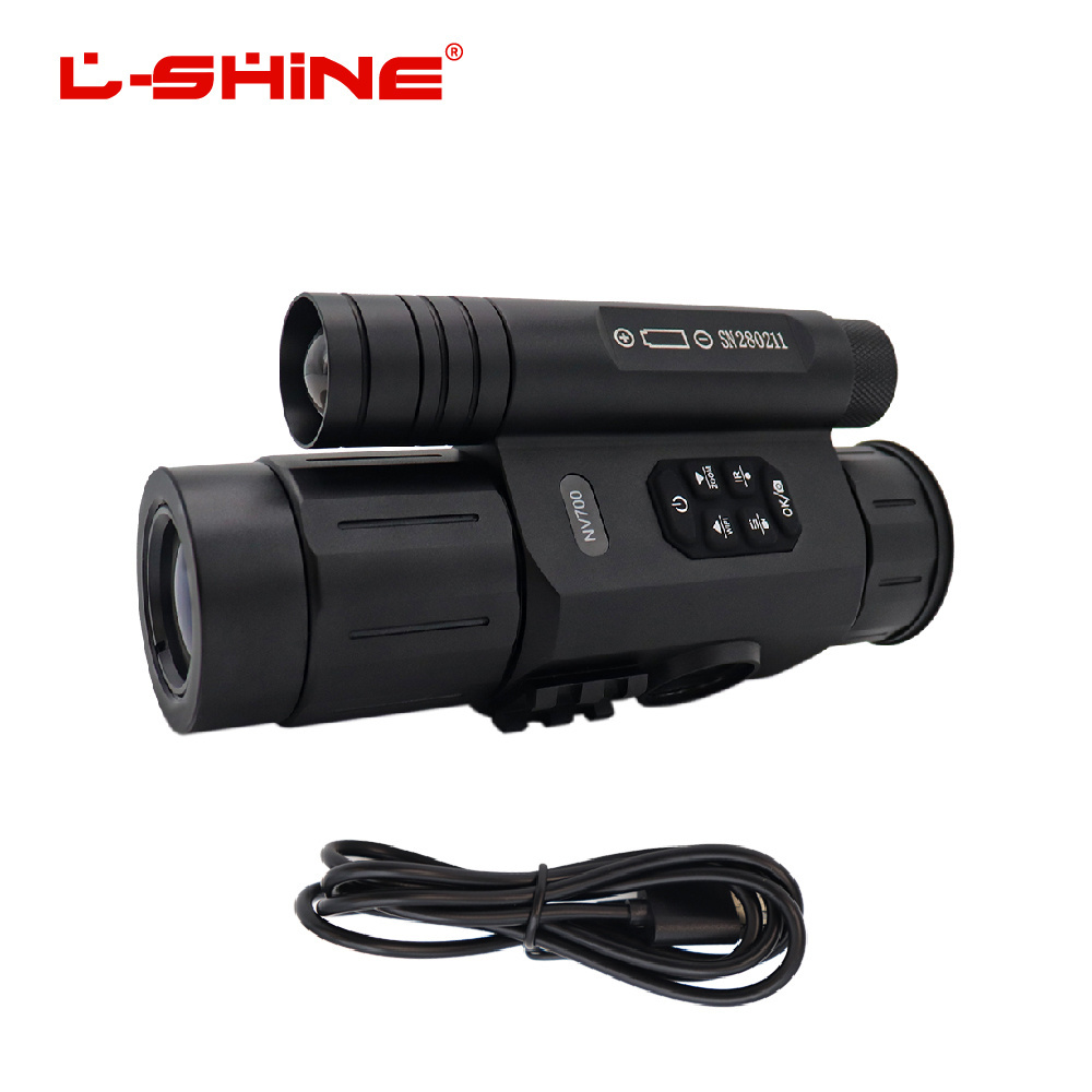 L-SHINE OEM Combo Scope Optics Sight Scope Red Green Illuminated With Red Dot Laser For Outdoor Activities