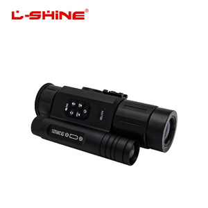 L-SHINE 1080P 4X Combo Scope Optics Sight Scope Red Green Illuminated With Red Dot Laser For Outdoor Activities