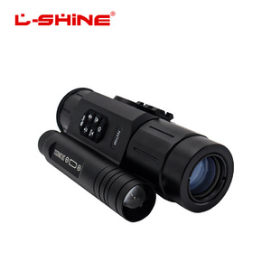 L-SHINE OEM ODM Multi Function Scopes 4X Combo Mini Parallax Free Red Green Dot Reflex Scope Red Laser Sight