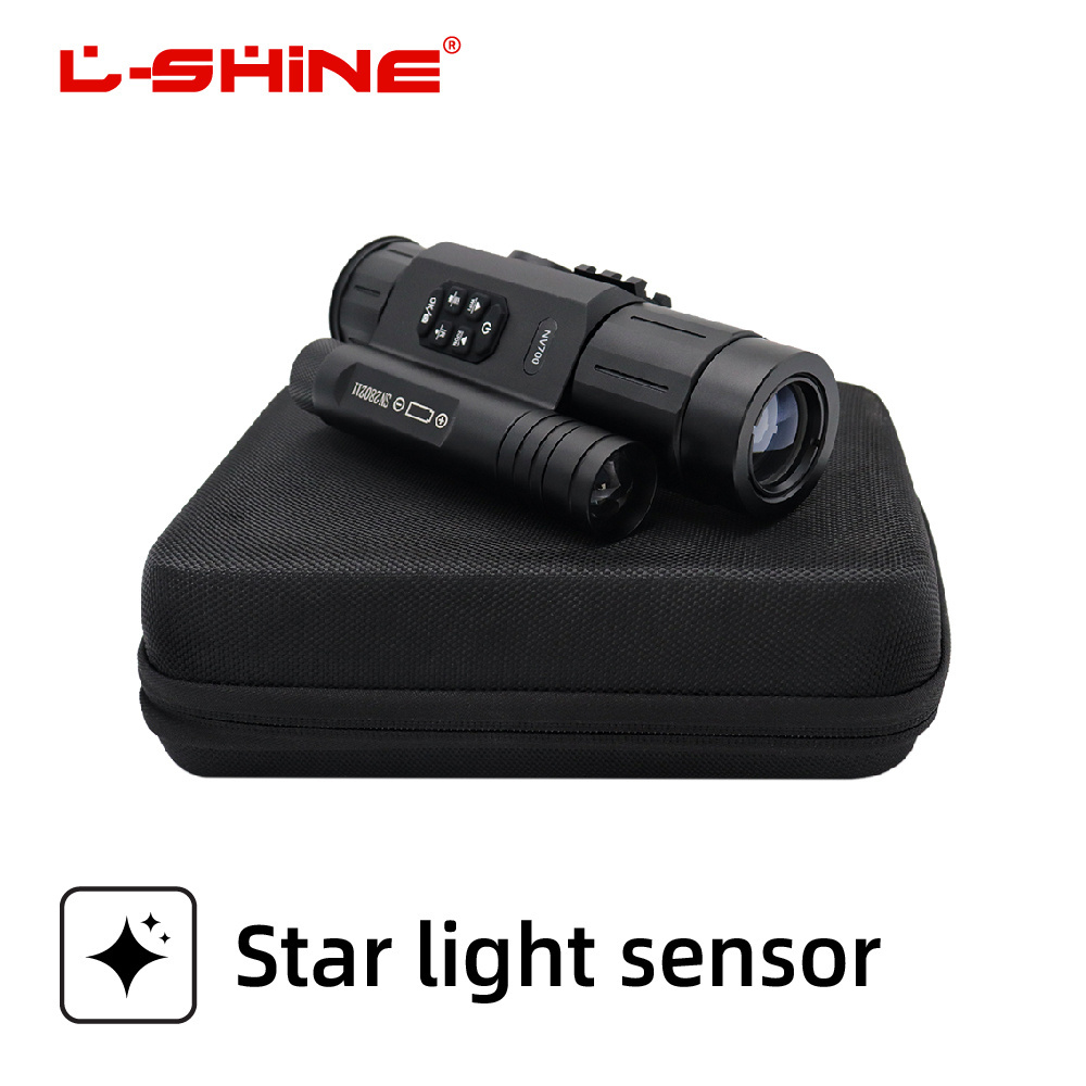 L-SHINE OEM ODM Multi Function Scopes 4X Combo Mini Parallax Free Red Green Dot Reflex Scope Red Laser Sight