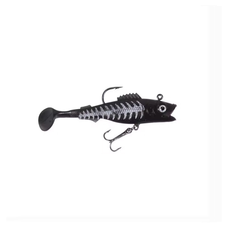 Swim Shad 90mm 14g Fishing Lure with Lead Rigged Soft Lure Softbaits Lure Sea Trout SwimBait for Bass Baitfish Lead inside