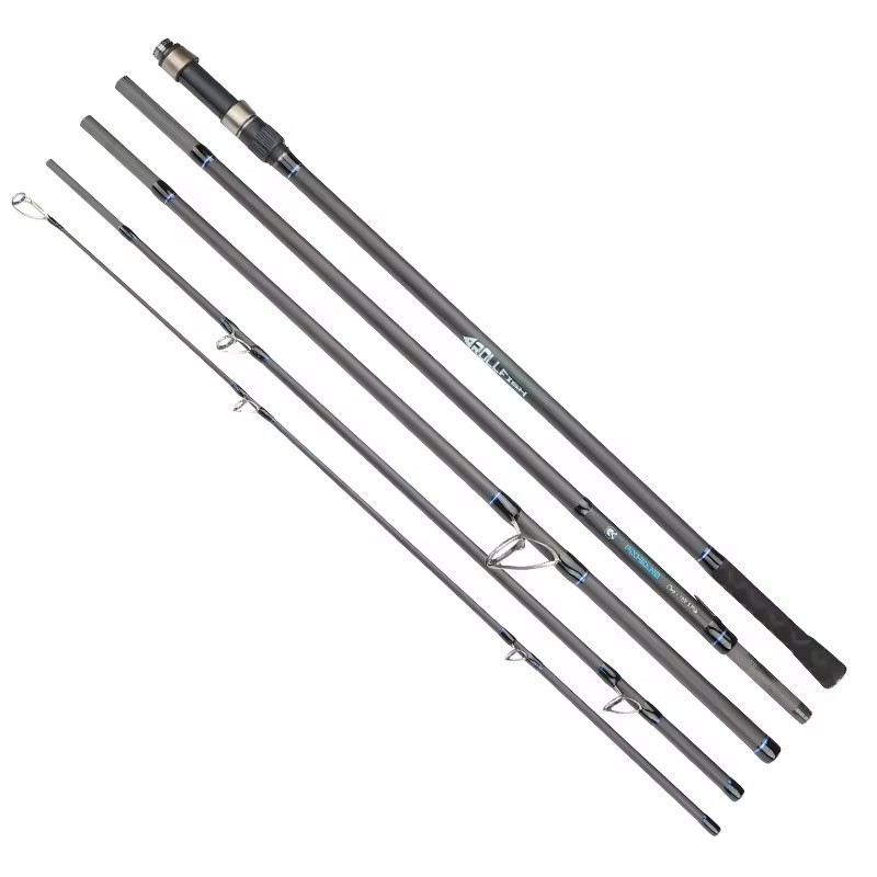 Langsheng Carbon carp fishing12ft  sea fishing rod 4 sec hard pole  long cast carbon blank Fast action Saltwater Spinning Rods