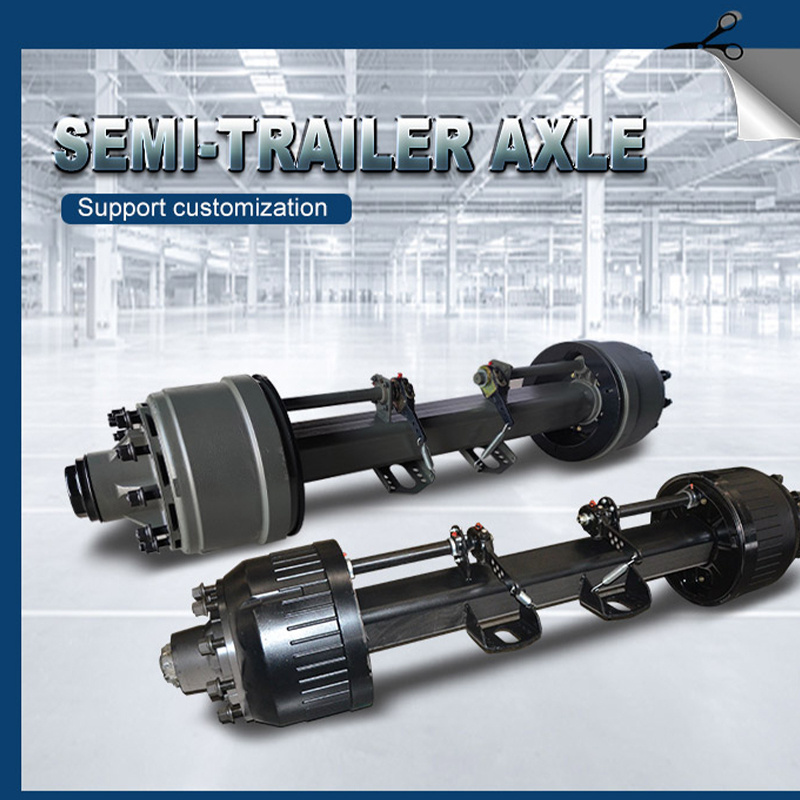 2022 Hot Sale High Quality German Axle semitrailer air suspension axle trailer axle For Semi-trailer