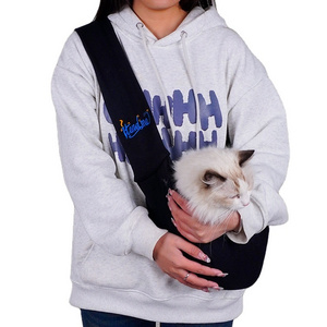 Pet Small Dog Puppy Sling Carrier Adjustable Strap Outdoor Portable Safe Traveling Hand Free Cat Sling