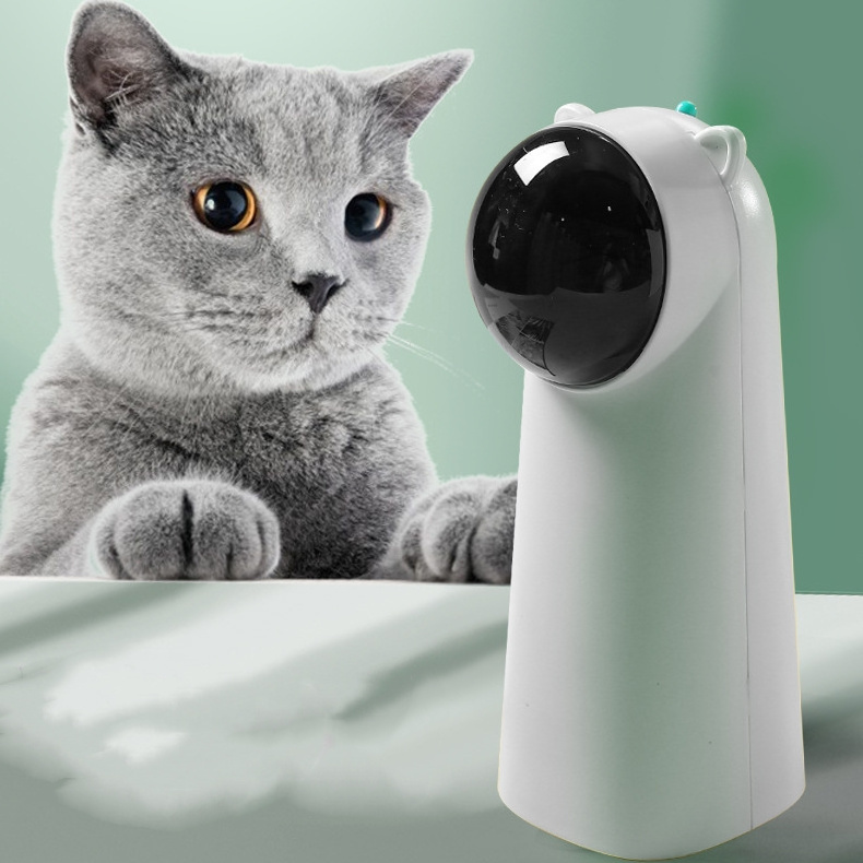 Automatic Kitten Play Alone Two Laser Speeds Smart Teasing Indoor Interactive Cat Laser Toy