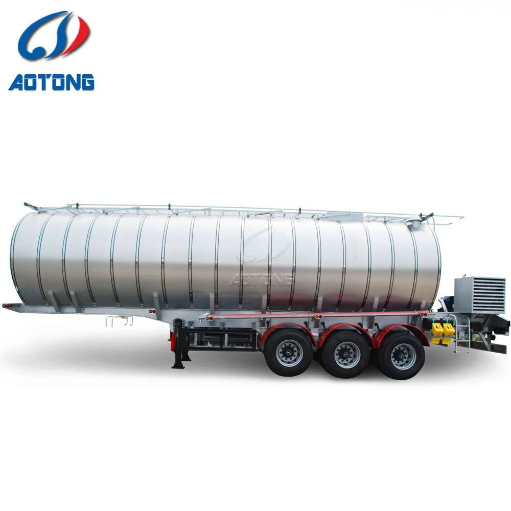 Factory Supply Hot Sale 3 Axle Oil Tank Trailer 45000 60000 Liters Fuel Tanker Truck With Semi Trailer