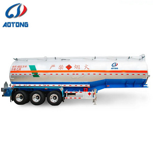 Factory Supply Hot Sale 3 Axle Oil Tank Trailer 45000 60000 Liters Fuel Tanker Truck With Semi Trailer