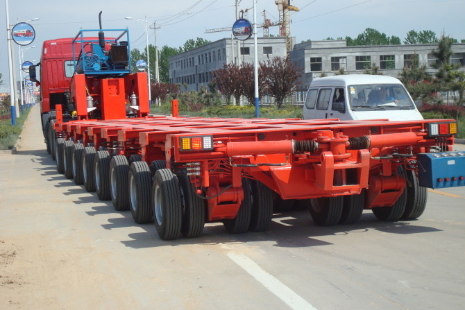 spmt heavy hauler equipment lift Self propelled Modular Transporter