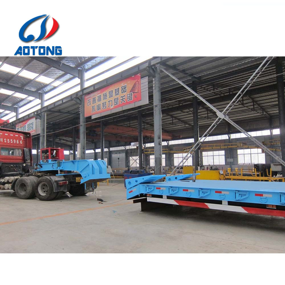 40ft 100ft 200 ton 120ton 150 T 70 ton long low bed truck roll mafi trailer for sale