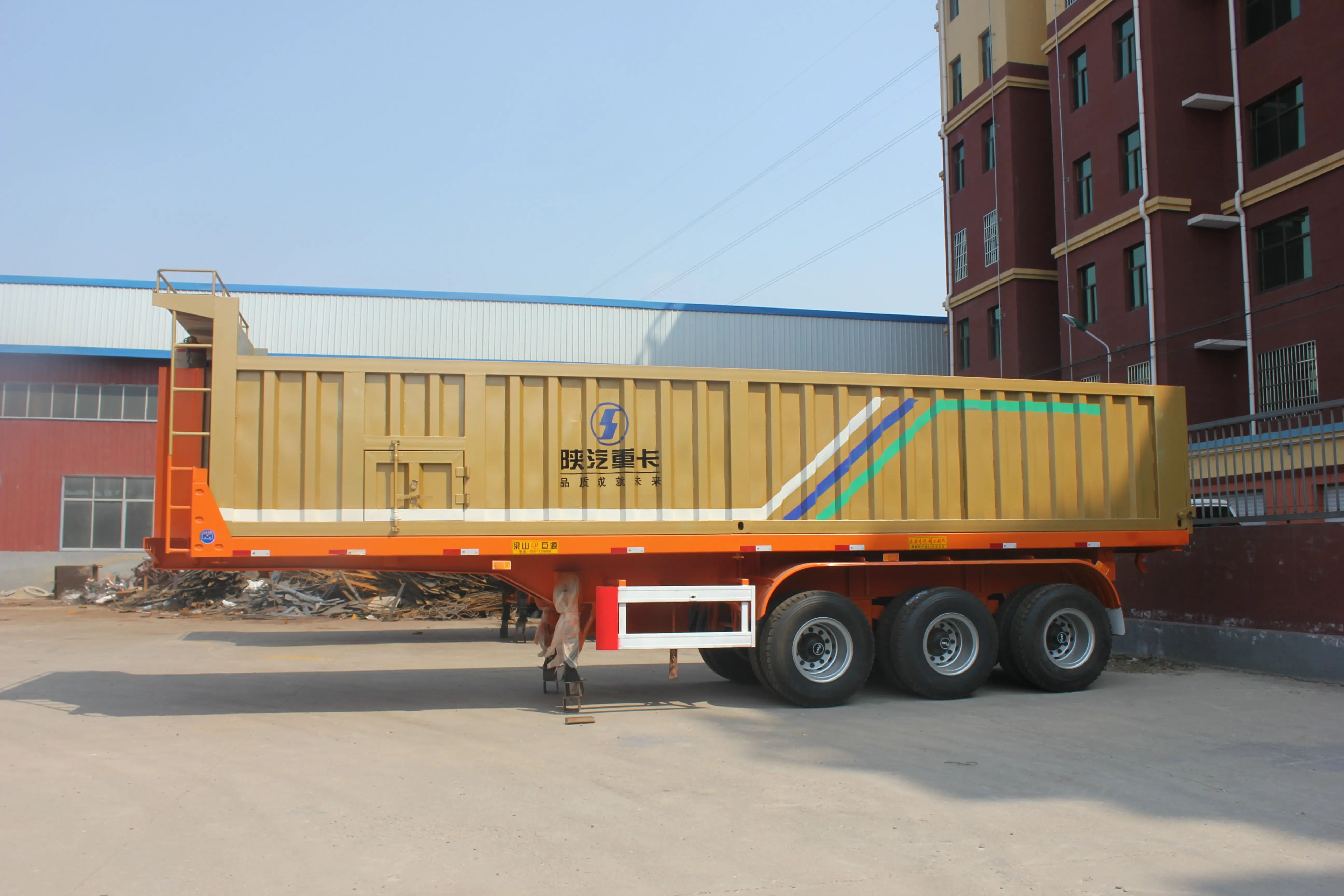 crane sidelifter container truck 20ft container side loading loader lifter trailer