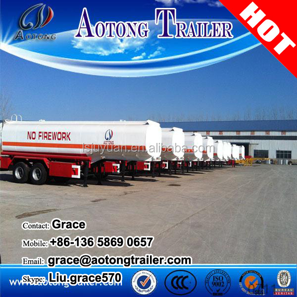 Heated Asphalt bitumen storage transportation tank truck trailer for sale ( Volume optional)