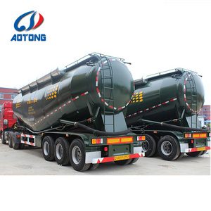 hot sale bulk cement / liquid / fuel oil transport tanker semi trailer fuel tankers for sale