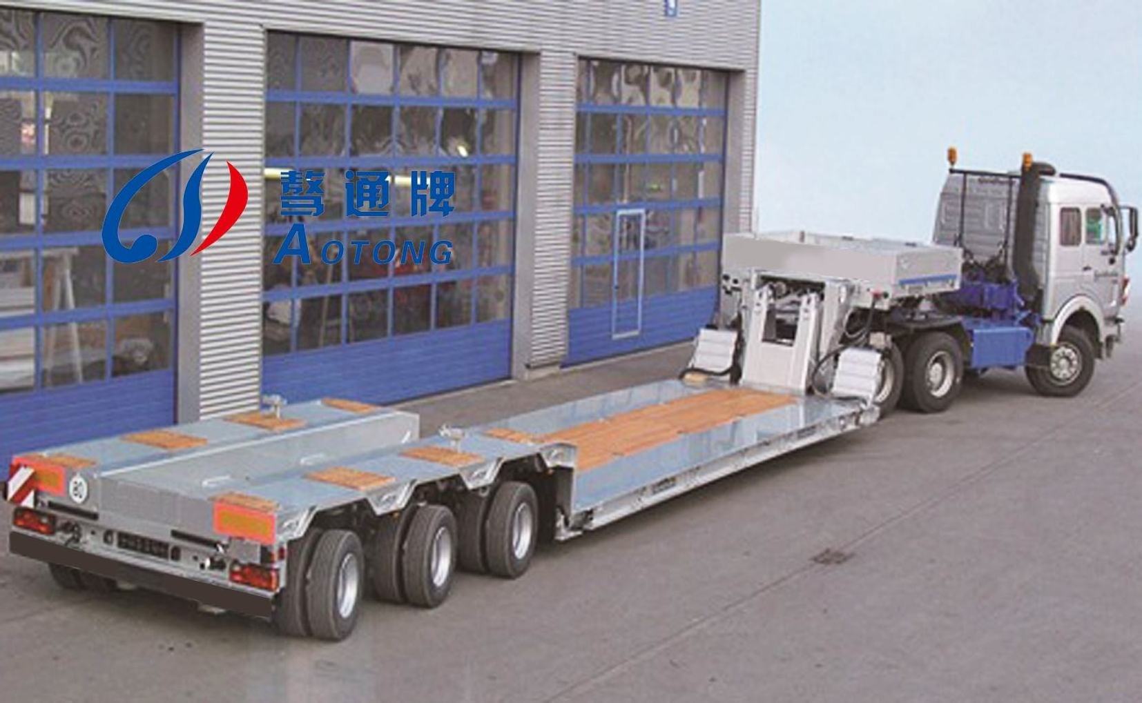 3 line 4 lines steering  axle Self-propelling Modular Transport trailer modular modular lowboy trailer